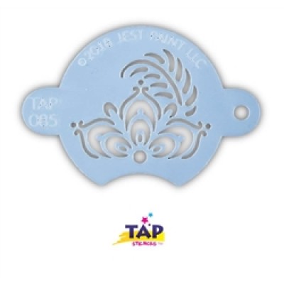 TAP Stencil 085 Henna Fancy Flower Centerpiece TAP Stencil 085 Henna Fancy Flower Centerpiece